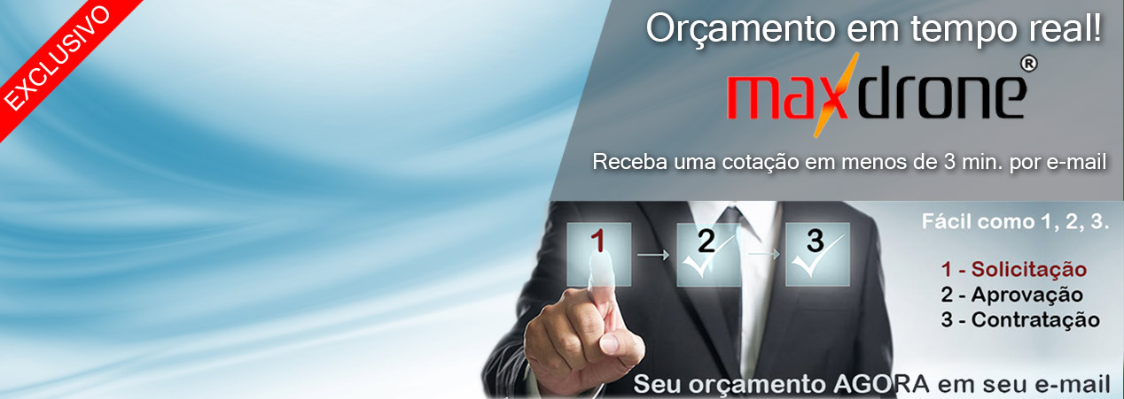 Orçamento On-line - Serviços de drone